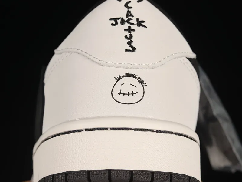 All Categories Air Jordan Jordan Series Basketball Shoes Air Jordan 1 Low Travis Scott x Air Jordan 1 Low OG AJ1 Joe 1 Reversed Overhook Joint Style Casual Sports Basketball Shoes DM7866-866